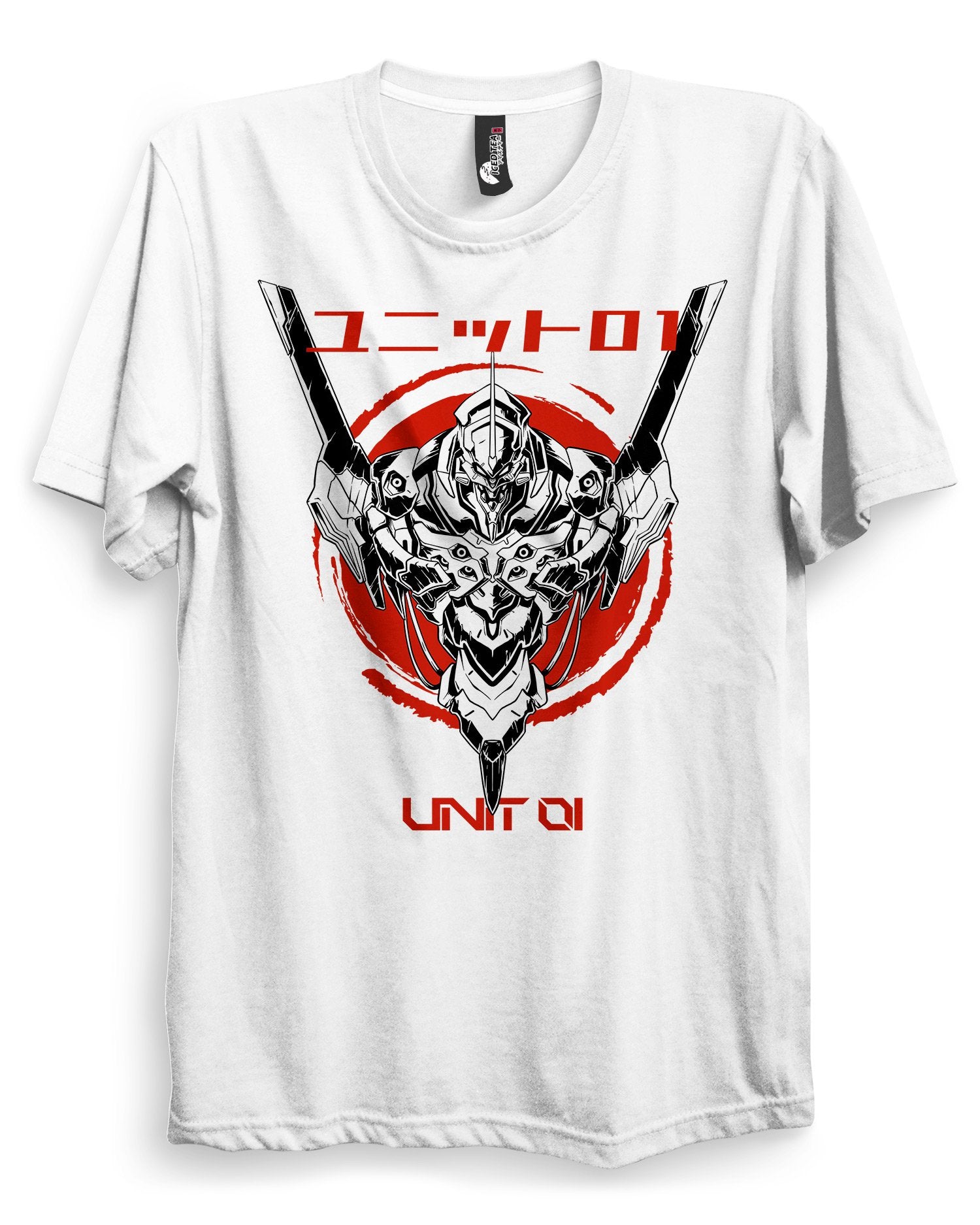 EVA UNIT 01 - Anime T-Shirt - Dark Aesthetics and Anime Clothing Streetwear